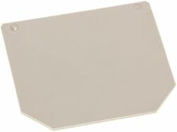 Weidmüller WEIDMÜLLER WAP 16+35 WTW 2.5-10 Vég- és elválasztó lemez sorkapcsokhoz (véglap), sötétbézs, mag. : 56 mm, szél. : 1.5 mm, V-0, Wemid (1050100000) (1050100000)