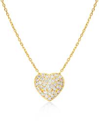 SAVICKI szív nyaklánc: arany, gyémánt - savicki - 319 265 Ft