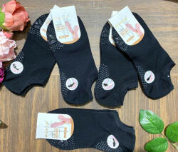 aura. via jóga zokni fekete szin 5pár/cs (YN8053)