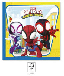 Procos Spidey, Pókember szalvéta 20 db-os, 33x33 cm FSC (PNN94878)