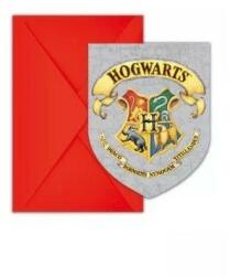 Procos Harry Potter Hogwarts Houses Party meghívó 6 db-os FSC (PNN93370)