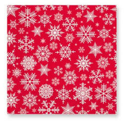  Snowflakes, Karácsony szalvéta 20 db-os, 33x33 cm (PNN94211)