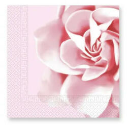 Pink Rose, Rózsa szalvéta 20 db-os 33x33 cm (PNN93595)
