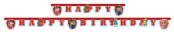 Procos Mancs Őrjárat Happy Birthday felirat piros 200cm (PNN89978)