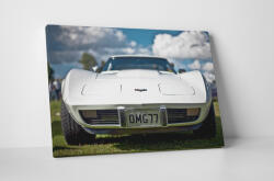 4 Decor Tablou canvas : Corvette alb - beestick-deco - 174,00 RON