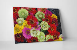 4 Decor Tablou canvas : Buchet de flori colorate - beestick-deco - 104,00 RON