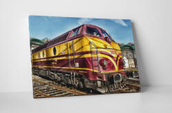 4 Decor Tablou canvas : Locomotiva - beestick-deco - 104,00 RON