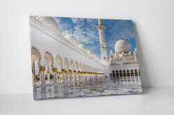 4 Decor Tablou canvas : Marea Moschee din Abu Dhabi - beestick-deco - 104,00 RON