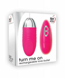 Adam and Eve Ou Vibrator cu Telecomanda Turn Me On Rechargeable Love Bullet