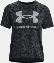 Under Armour UA Logo Aop Heavyweight SS Tricou Under Armour | Negru | Femei | XS