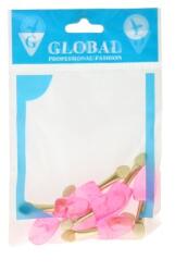 OGC Aplicatoare Fard de Pleoape Global Fashion Pink - set 8 buc