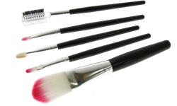 OGC Pensule Machiaj Global Fashion Cosmetic Brush Pink - set 5 buc