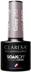 Claresa Gel-lac de unghii - Claresa Grey SoakOff UV/LED Color 202