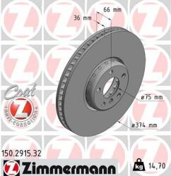 ZIMMERMANN Disc frana ZIMMERMANN FORMULA F 150.2915. 32 (150.2915.32)