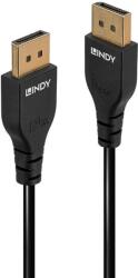 Lindy Lindy DisplayPort 1.4 кабел, Slim, черен, 3м (36463)