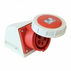 PCE 1252-6 32A/5P/400V Dugalj falon kívüli csavarkapcsos piros