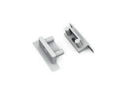 TOPMET C8970040 LED profil BEGTIN12 végzáró szett, ezüst (2db/cs)