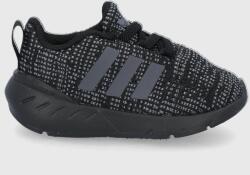 adidas Originals gyerek cipő Swift Run 22 El I GW8167 fekete - fekete 23.5