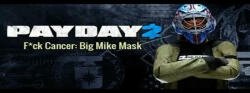 Starbreeze Publishing Payday 2 F*ck Cancer Big Mike Mask DLC (PC)