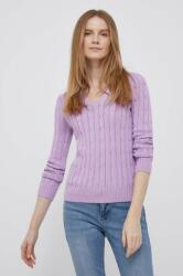 Ralph Lauren pamut pulóver könnyű, lila - lila XS