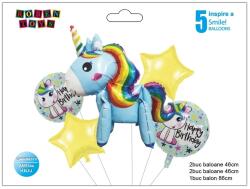 Baloane, Unicorn, folie aluminiu, Roben Toys RB35101