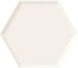 Paradyz Classica Ideal Heksagon White Struktura 19, 8x17, 1 Csempe - furdoszobakiraly
