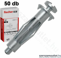 Fischer HM S Üreges fémdübel metrikus csavarral 5x65mm [50db/doboz] (519775) (519775_doboz)