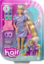 Mattel Papusa Barbie Totally Hair HCM87 - BLONDA (HCM87) Papusa Barbie