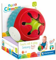 Clementoni Clemmy: Atinge, rostogolește și joacă! minge de dezvoltare senzorială (79689)