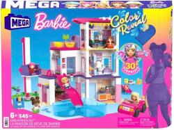 Mega Bloks Set de joaca cu mini papusi surpriza, Mega Bloks, Barbie Color Reveal, Dreamhouse, HHM01 Papusa Barbie