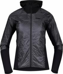 Bergans of Norway Cecilie Light Insulated Hybrid Jacket Women Solid Dark Grey/Black S Dzseki
