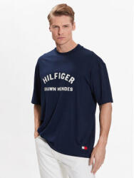 Tommy Hilfiger Tricou Archive MW0MW31189 Bleumarin Relaxed Fit