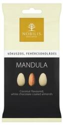 Nobilis Mandula, 100 g, NOBILIS, kókuszos-fehércsokoládés (8472_T) - nyomtassingyen
