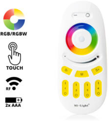 Mi-Light MiLight csoport zóna távirányító RGB és RGBW LED szalaghoz, sárga (FUT096)