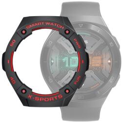 Husa de protectie TPU pentru Huawei Watch GT 2e negru-rosu