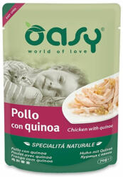 Oasy Oasy Cat Alutasak Natural Csirke Quinoával 70g