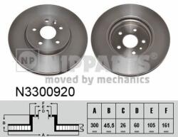 NIPPARTS Disc frana NIPPARTS N3300920 - piesa-auto