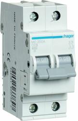 Hager Kismegszakító 2P, C-0, 5A, 6kA, 2M (MC200A) (MC200A)