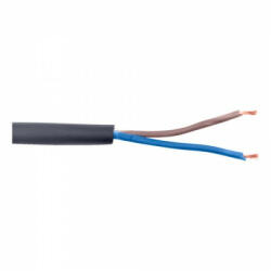 Prysmian H07RN-F 2x 2, 5 mm2 fekete , (0, 6/1kV) Gumikábel mechanikai igénybevételre (20223329) (KB100145700)