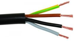 Prysmian H05RR-F 4G 1, 5 mm2 BK 500 m (4x1, 5), (300/500V) Gumikábel kis mechanikai igénybevételre (20222125) (KB100129900)