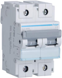 Hager Kismegszakító 2P, B-80A, 10kA, 3M (HLE280S) (HLE280S)
