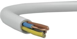 Prysmian NYM-J 5x 1, 5 RE (ring), Tömör rézvezetőjű, PVC tömlővezeték, beltéri, szürke (300/500V) (20209898) (KB100193100)