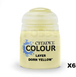 Citadel Colour Layer - Dorn Yellow 12 ml akrilfesték 22-80