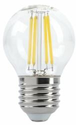 OPTONICA Bec LED Plastic G45 E27 4W Clear Glass Dimmable 4W Alb Cald (1325)