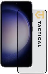 TACTICAL Glass Shield 5D üveg Samsung Galaxy S23 telefonra - Fekete