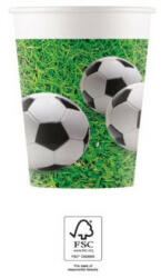  Focis Soccer Field papír pohár 8 db-os 200 ml FSC (PNN93464) - gyerekagynemu