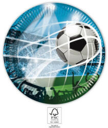 Focis Soccer Fans papírtányér 8 db-os 23 cm FSC (PNN93744) - gyerekagynemu