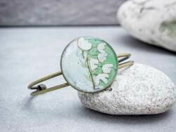 R. M. ékszer Szeretet gyöngyvirága műgyanta karperec (18826BA)