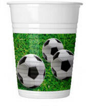  Football Party, Focis műanyag pohár 8 db-os 200 ml (PNN93550)