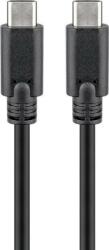 Goobay Cablu USB Type C Generatia 1 tata-tata 1.5m negru GOOBAY (66507) - habo